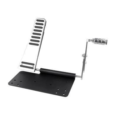 GCKAE Portable Left Foot Accelerator Pedal for Disabled or Injured Drivers – Adjustable Gas Pedal with Quick Release & Footrest – All-Metal, Fits Most Vehicles