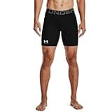 Under Armour Men's Armour HeatGear Compression Shorts , Black (001)/Pitch Gray, XX-Large
