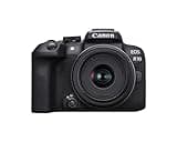 Canon EOS R10 Mirrorless Camera RF-S18-45mm F4.5-6.3 is STM Lens Kit, Hybrid Camera, 24.2 Megapixel CMOS (APS-C) Sensor, 4K Video, Vlogging Camera for Content Creators, Black