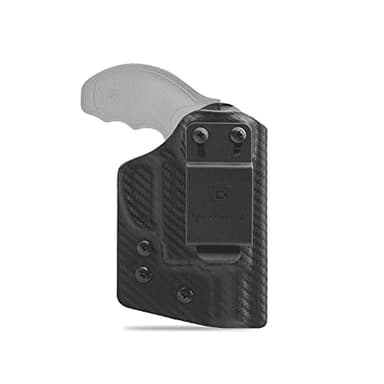 Clip & Carry IWB Kydex Holster for The Smith & Wesson J Frame 442/642, 36, 37, 60, 437, 637, 37, 360, 342, 40, 42, 640, 340 2” Pistol - Inside Waistband Concealed Carry - USA Made