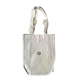 Lululemon New White Shopping Lunch Gym Tote Bag Yoga Dance Tennis Golf Gym Beach Skate