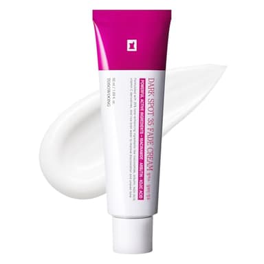 TOSOWOONG Dark Spot 35 Fade Cream, Dark Spot remover with Arbutin, Kojic Acid, Niacinamide, Skin Bleaching Cream for face & body Hyperpigmentation, Discoloration, Korean Skincare 50ml / 1.69 fl. oz.
