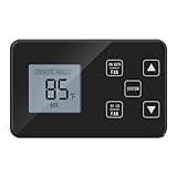 Briidea RV Thermostat Compatible with Coleman 7330 * 335*, 7330 * 385*, 7330 * 336* Series, Camper Thermostat with Digital LCD Screen, 55℉-90℉, 12V DC, Ideal for Heat Pumps, Air Conditions, Fans