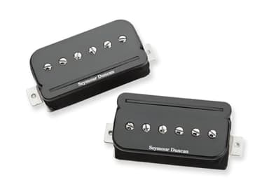 Seymour Duncan P-Rails - Set - Black - High Output Electric Guitar Pickup