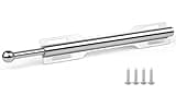 LOMILD Closet Valet Rod Slide Out, Closet Pull Out Rod for Bedroom Laundry Room Bathroom