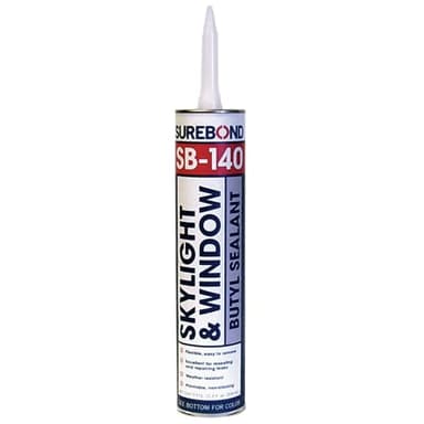 Surebond SB-140 T Skylight and Window Sealant, Wht, 10.3 oz.
