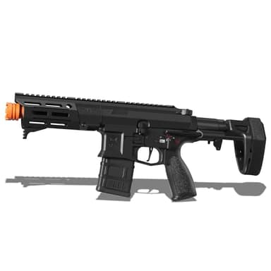 EMERBU Pro-Grade Splat Gel Orby Blaster PDX Upgraded by EMERBU - Metal and Nylon Body - 11.1V High Power - Metal Gearset - High Speed Motor - for Ages 15+ Adults(Black)