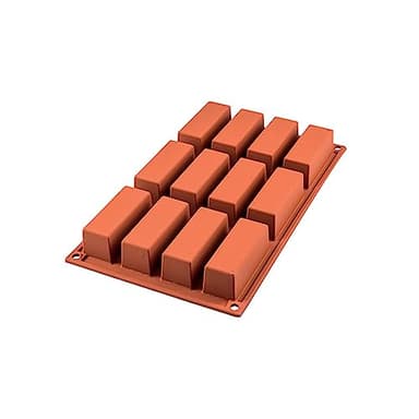 Silikomart Silicone Classic Collection Mold Shapes, Rectangle Cake