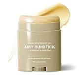 Airy Sunstick Protection - Invisible Korean Sunscreen Stick SPF 50+ Suncare Sunblock, Lightweight & No White Cast, Under & Over Makeup, Outdoor Sports & Travel-Friendly 23 g / 0.81 oz