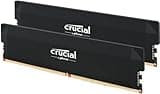 Crucial Pro DDR5 RAM 32GB Kit (2x16GB) 6000MHz CL36, Overclocking Desktop Gaming Memory, Intel XMP 3.0 & AMD Expo Compatible - Black CP2K16G60C36U5B
