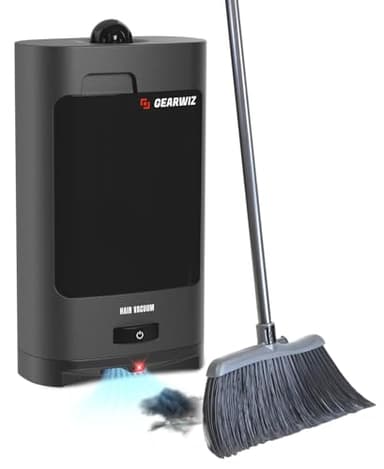 Gearwiz 1400W Touchless Automatic Vacuum Dustpan – Motion Sensor Hands-Free Electric Dustpan for Pet Hair Dirt & Debris – Powerful and Energy Efficient Cleaning Solution for Home Kitchen & Office