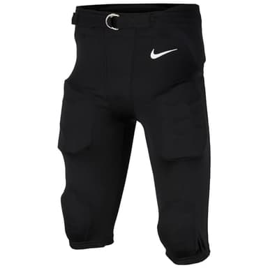 Nike Dri-FIT Recruit Big Kids' (Boys') Football Pants (TM Black/TM White, DJ5772-010) Size Large