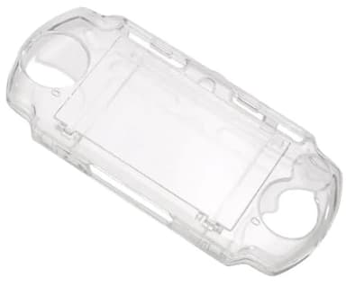KlsyChry Transparent Hard Shell Case Cover Compatible with PSP 2000/3000, Replacement Protective PSP 2000 3000 Crystal Clear Housing Case