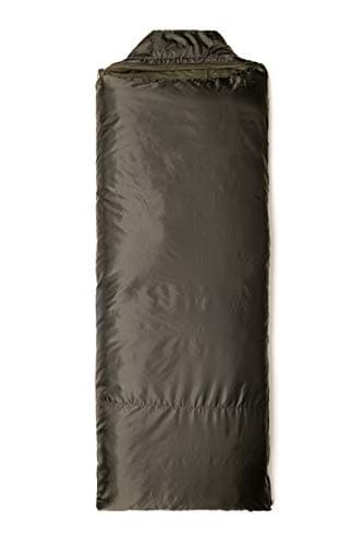 Snugpak Jungle Bag Lightweight Sleeping Bag with Left or Right Side Zip, Compact Travel and Camping Bag, Olive
