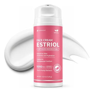 Jardient Estriol Cream Bioidentical for Women: Bioidentical Formula, Daily Moisturizing Cream for Midlife Comfort with Wild Yam - 4.25 Ounce