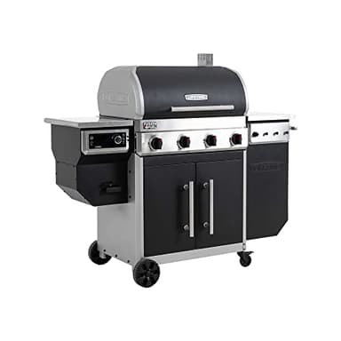 Lifetime Gas Grill and Wood Pellet Smoker Combo