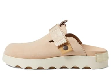 Sorel Women's Viibe Clog Slip-Ons - Nova Sand, Midnight Cocoa - Size 8