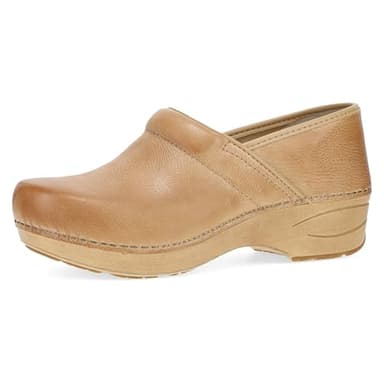 Dansko XP 2.0 Clogs - Lightweight Slip-Resistant Footwear for Comfort and Support - Ideal for Long Standing Professionals - Nursing, Healthcare Professionals Honey Distressed 9.5-10 M US