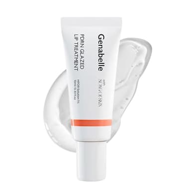 Genabelle PDRN Glazed Lip Treatment – Hydrating & Plumping Lip Balm with PDRN & Peptides for Soft, Glossy Lips – Intensive Lip Repair & Moisture Lock- 0.33 fl oz