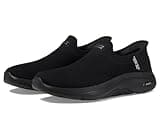 Skechers Women's Go Walk Arch Fit 2.0 Val Hands Free Slip-Ins Sneaker, Black, 9