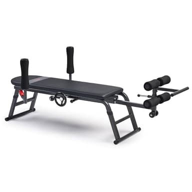 Sunny Health & Fitness Inversion Traction & Stretch Decompression Table - 400 LB Weight Capacity - For Lumbar Stretching, Lower Back Pain Relief, Improved Posture Correction, Rehab - SF-BH623052