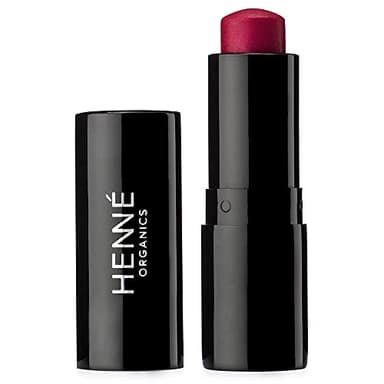 Henné Organics Luxury Lip Tint - Moisturizing, Sheer Natural Color - Blissful (Raspberry)