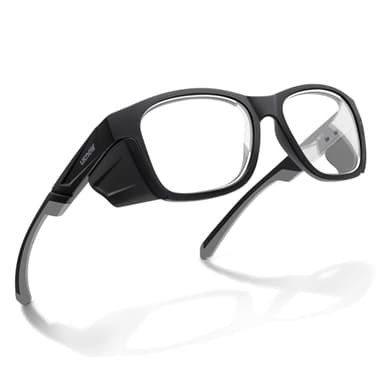 UKNOW Safety Glasses - Photochromic Lenses - Eye Protection with Side Shields - ANSI Z87.1 Protective Eyewear - UV Protection