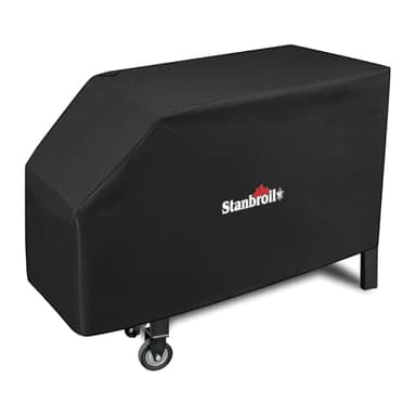 Stanbroil 28" Griddle Cover for Blackstone 2 Burner Grills, 600D Heavy Duty Waterproof Anti-UV Canvas Flat Top BBQ Cover for Blackstone 28" Outdoor Cooking Gas Grill Griddle