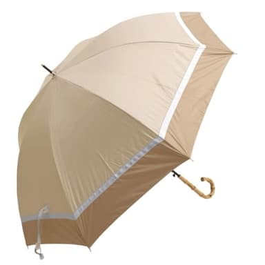 Ogawa 62005 Women's Parasol, Long Umbrella, Japanese Umbrella, Brand of Umbrella, Completely Light Blocking, Heat Blocking, UV Protection, Over 99.9%, Large, Windproof, Z-Rib, Durable, Jumping Type,