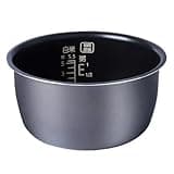 HNGJOIAIK 3L Replacement Inner Pot,Compatible with Panasonic Rice Cookers, Compatible with SR-CA101, SR-DE103, SR-DF101, SR-DG103, SR-MS103, SR-CA101-N Models, Durable and Easy to Clean