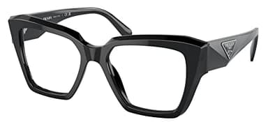 Prada PR 09ZV Women's Prescription Glasses BLACK 51/17/140, black (black 19-3911tcx), 51/17/140