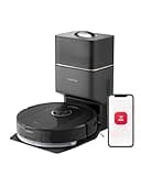 roborock Q5 Pro+ Robot Vacuum and Mop, Self-Emptying, 5500 Pa Max Suction, DuoRoller Brush, Hands-Free Cleaning for up to 7 Weeks, Precise Navigation, Perfect for Hard Floors, Carpets, and Pet Hair