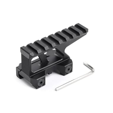 GLECTICAL 2.91" Red Dot Sight Riser Mount for EO Sight,8 Slots Picatinny Made of Aluminum Alloy,Hard Coat Anodize Finished