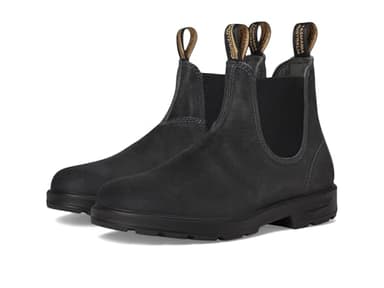 Blundstone 1910T Unisex Chelsea Boots, Steel Grey Suede, 6 US Men / 8 US Women / 5 AU