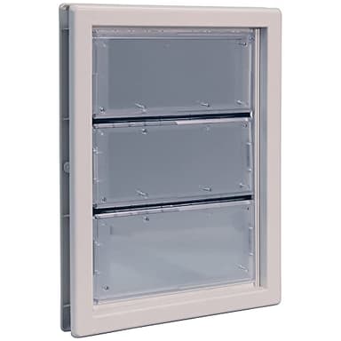 Ideal Pet Products Air Seal Pet Door with Telescoping Frame, Large, 10.25" x 15.75" Flap Size