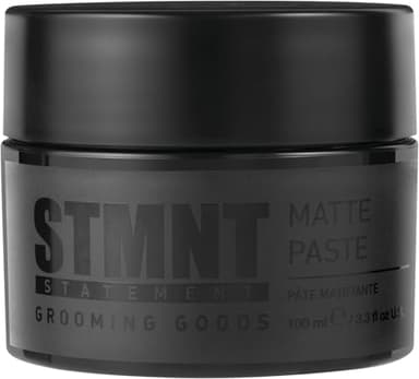 STMNT Grooming Goods Matte Paste 3.38 oz | All Day Strong Hold & High Volume | Hair Clay Paste For Men | Non-Greasy Formula | Texture Paste for Hair | Ideal for Dry & Damp Hair | Mens Hair Styling