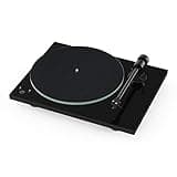 Pro-Ject T1 Phono SB Turntable with Built-in Preamp and Electronic Speed Change (Piano Black)