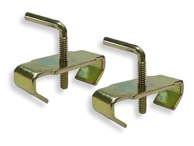 Elegent Upholstery Large Bed Frame C-Clamp for 1-1/2"" Inch Metal Angle - Two (2), Yellow