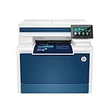 HP Color LaserJet Pro MFP 4301fdn Printer, Print, Scan, Copy, Fax, Fast, Easy setup, Mobile printing, Advanced security, Best-for-small teams. Ethernet & USB only. Not Wireless. 16.6 x 17.1 x 15.1 in.