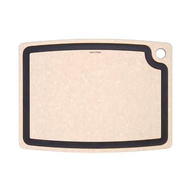 Epicurean Gourmet Series Cutting Board with Juice Groove, 17.5-Inch by 13-Inch, Natural/Slate