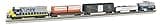Bachmann Trains - Freightmaster Ready To Run 60 Piece Electric Train Set - N Scale,Silver , 0.5 Liters