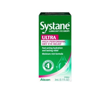 Systane Ultra Eye Drops, Lubricant, High Performance 3mL (0.1fl oz)