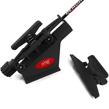 MS JUMPPER Adjustable Fletching Jig Straight and Helix Tool with Clamp for DIY Archery Arrows