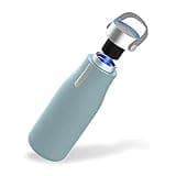 PHILIPS Water GoZero UV Self-Cleaning Smart Water Bottle Vacuum Stainless Steel Insulated Water Bottle with Handle Double-wall, Auto Cleaning, Keep Drink Hot or Cold, BPA Free, Blue, 20 oz