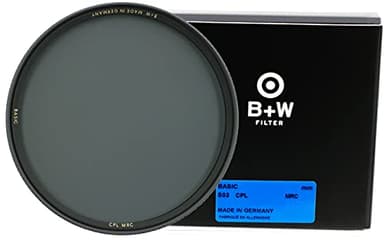 B+W 62mm Basic Circular Polarizer MRC Glass Filter
