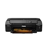 Canon PIXMA PRO-200S Professional 13" Wireless Inkjet Photo Printer with 3.0" Color LCD Monitor, 8-Color Dye-Based Ink, Black