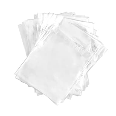 Progo Clear Resealable OPP Plastic Wrap Bags for Standard 12mm Blu-Ray Cases - Dust-Proof Protective Sleeves for Blu-ray Disc Cases, PS3 Games Cases and Food Safe Storage - 5 7/8 x 6 7/8 inches (50)