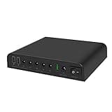 TalentCell Mini UPS Uninterrupted Power Supply 27000mAh 97.2Wh Lithium ion Backup Battery Pack with DC 12V/9V and 18W USB-A/USB-C PD Output for Router/Modem/LED Light, CCTV Camera, Smartphone and more