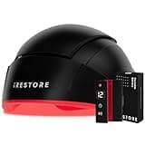 iRestore Elite + Rechargeable Battery Pack - Laser Red Light Therapy for Hair Growth - FDA Cleared Hair Loss, Hair Thinning Treatment for Men & Women - Hair Regrowth Laser Cap - 500 Lasers & LEDs