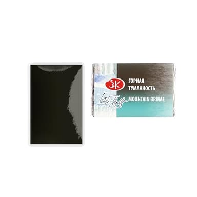 White Nights Limited Edition Granulation Metamorphoses Watercolor Collection of Professional Artist Grade Paints Vibrant Lightfast Colors by Nevskaya Palitra (Mountain Brume)